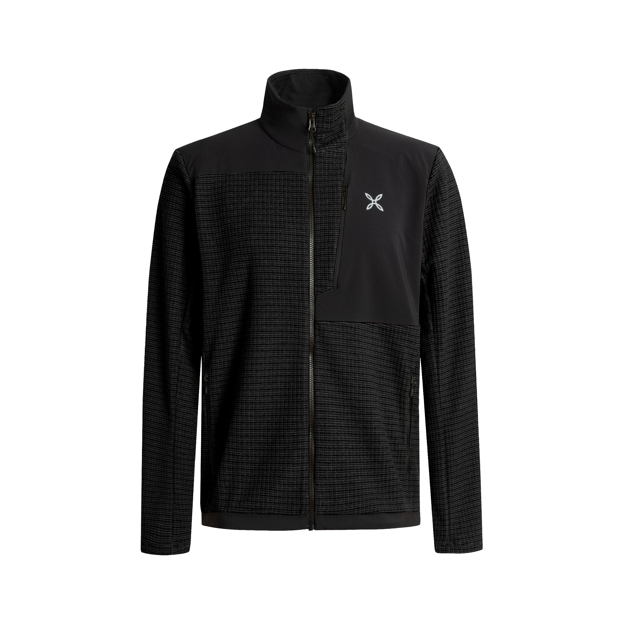 montura-space-maglia-pile-caldo-full-zip-3d-grid image 4