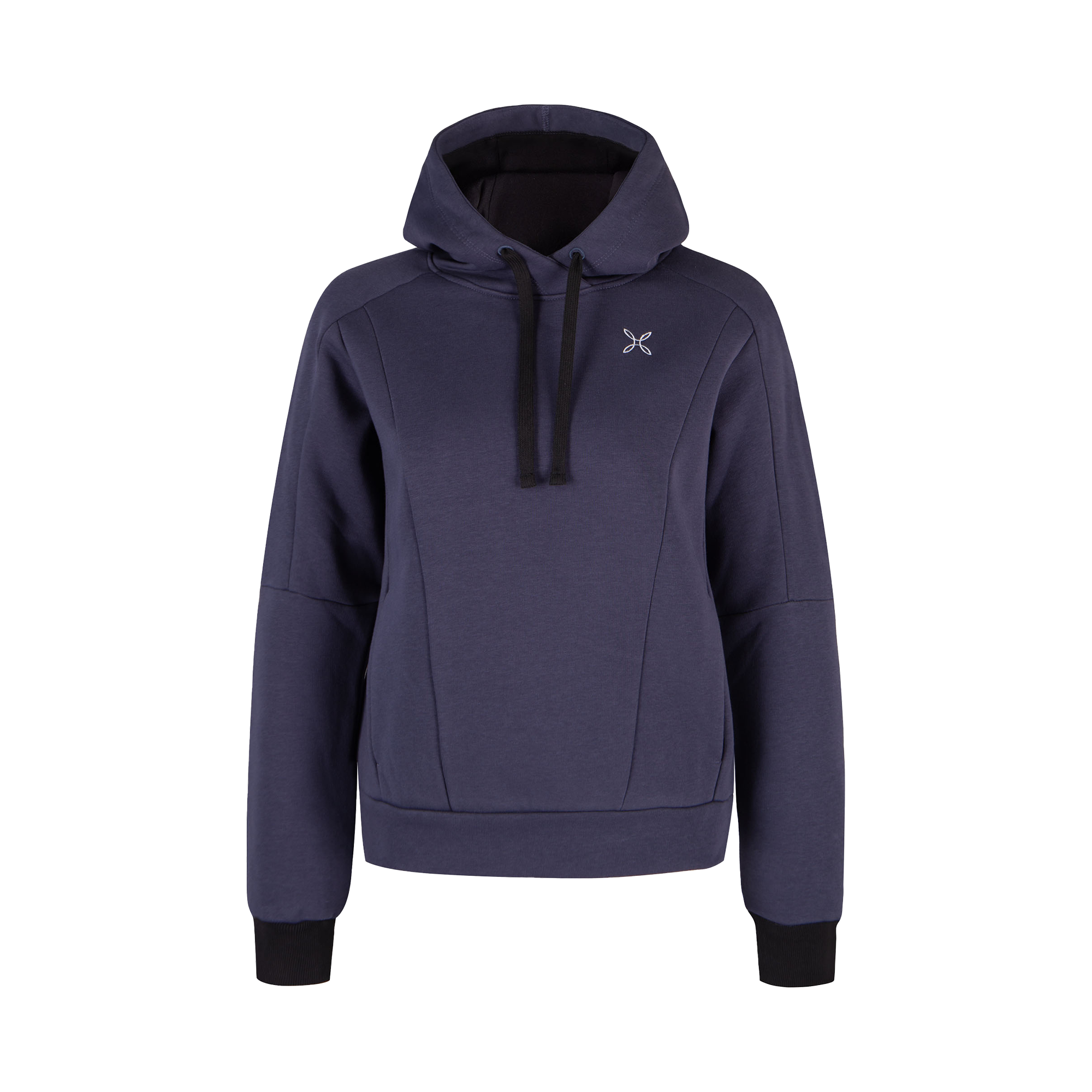 montura-logo-cotton-hooded-sweater-donna-felpa-cappuccio-cotone image 2