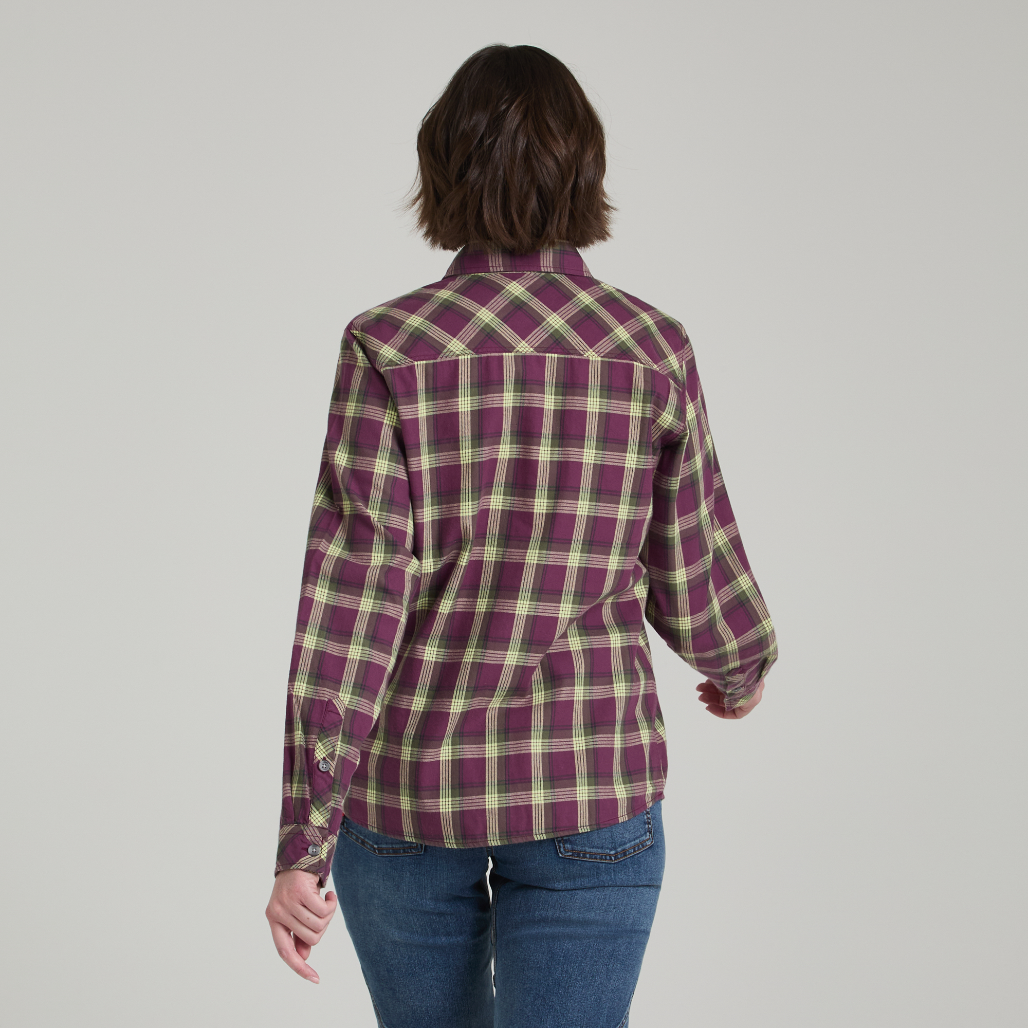 montura-cotton-check-shirt-woman-camicia-donna-cotone-trekking image 6