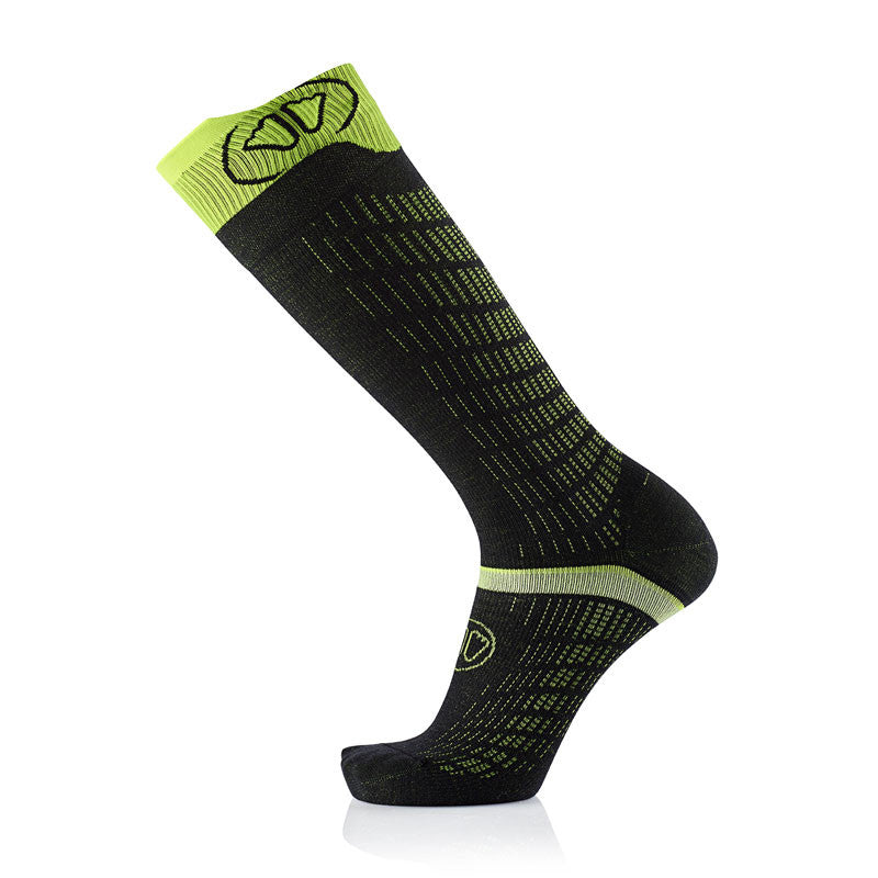 sidas-ski-merino-performance-nero-giallo-calze-sci-alpinismo image 2