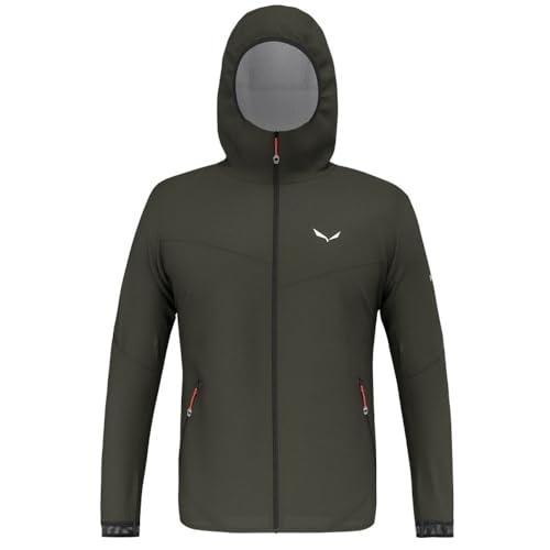 salewa-pedroc-ptx-2-5l-light-jacket-uomo-dark-olive-xl-hardshell image 4