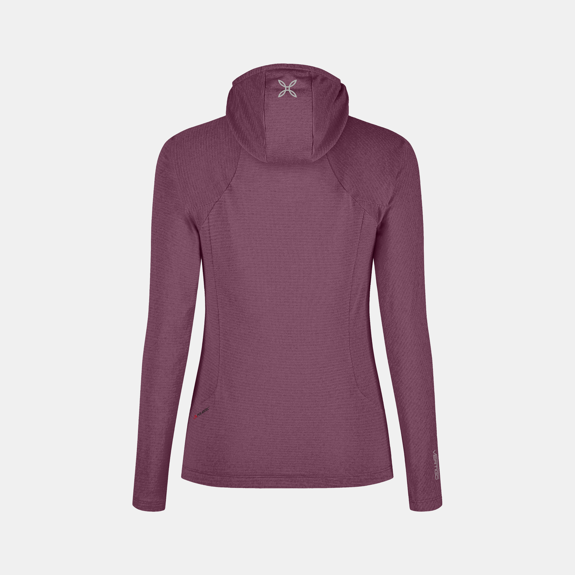 montura-vertigo-power-grid-pile-donna-con-mezza-zip image 2