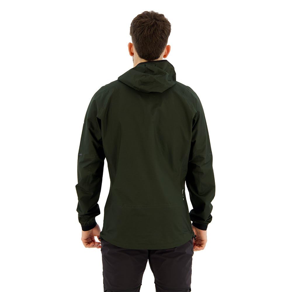 salewa-pedroc-ptx-2-5l-light-jacket-uomo-dark-olive-xl-hardshell image 2