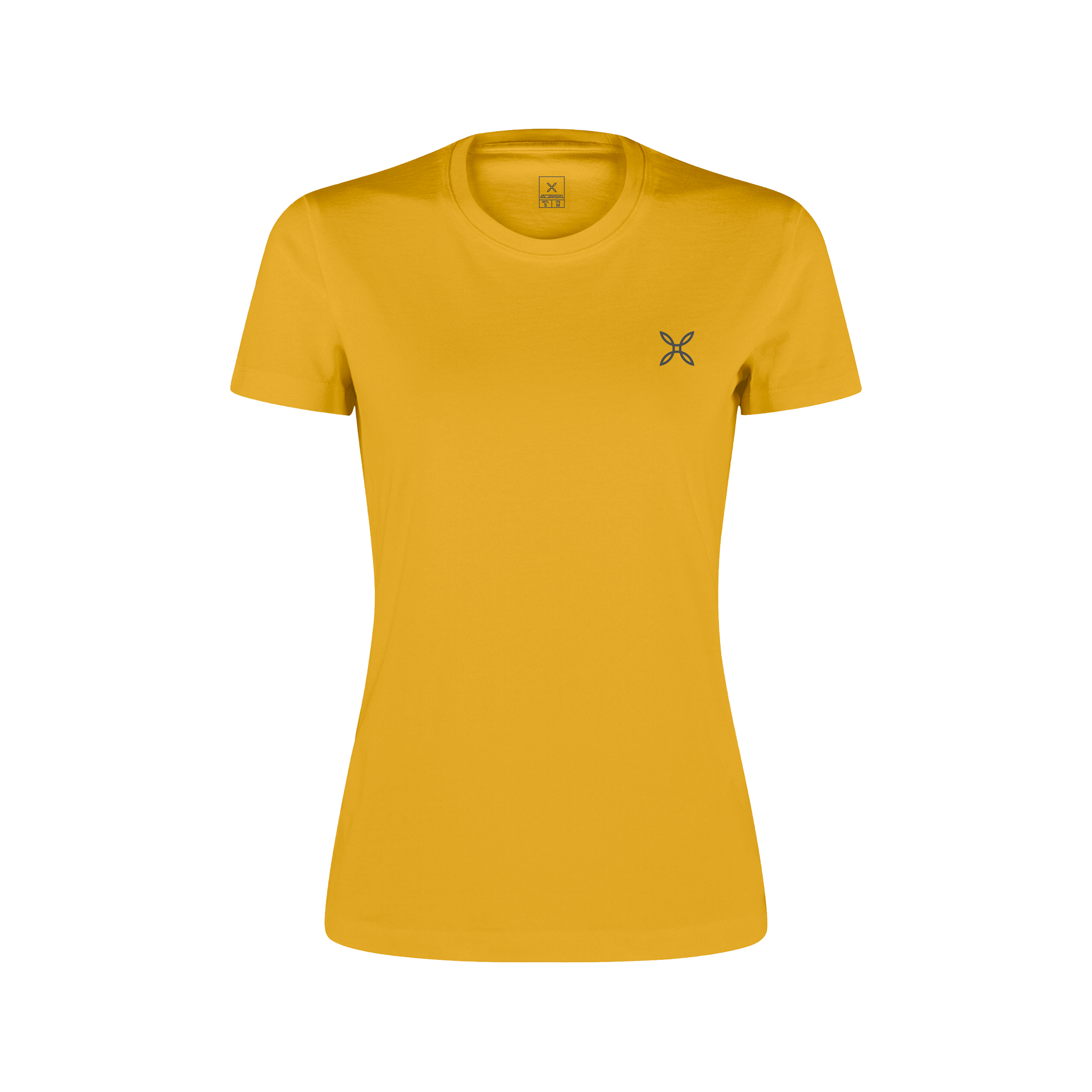 montura-basic-logo-t-shirt-woman-maglietta-cotone-bio image 2