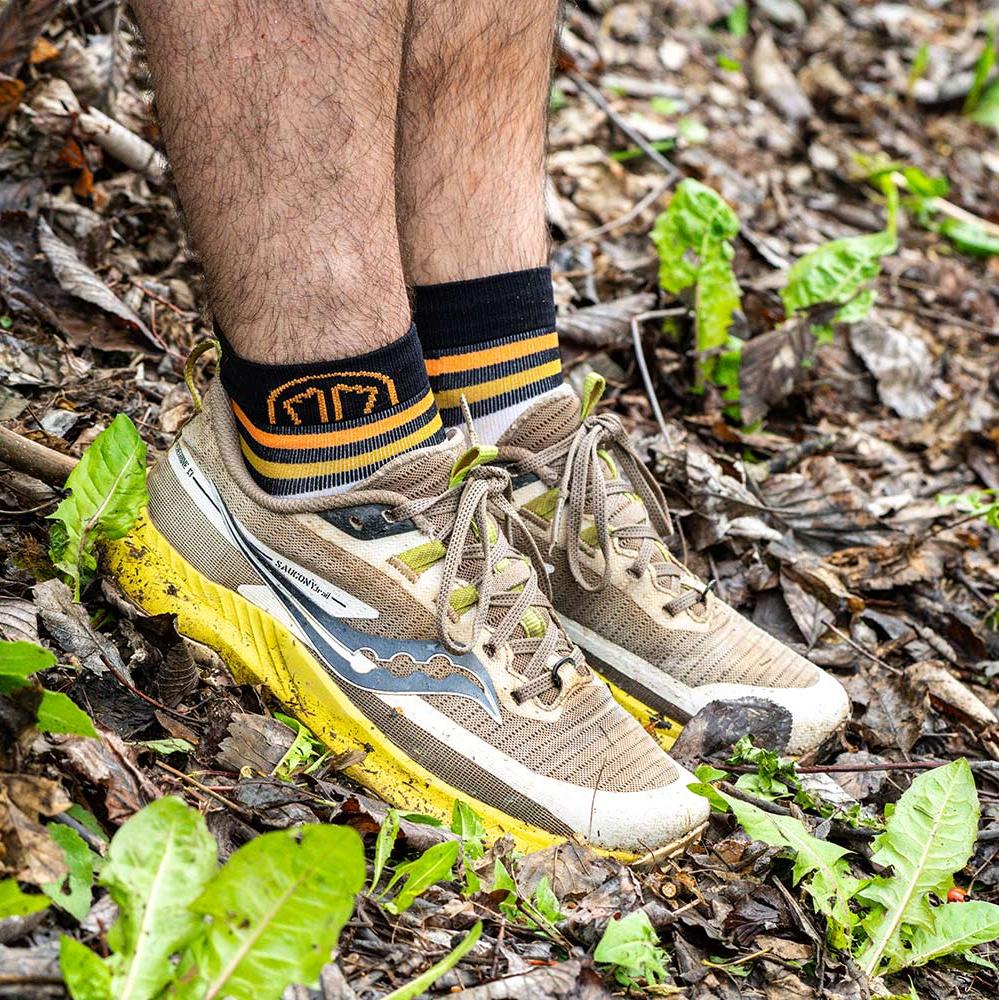 sidas-run-anatomic-light-ankle-calze-running-bianco-nero image 7