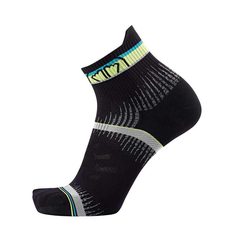 sidas-run-ultra-race-calze-running-nero-giallo image 2