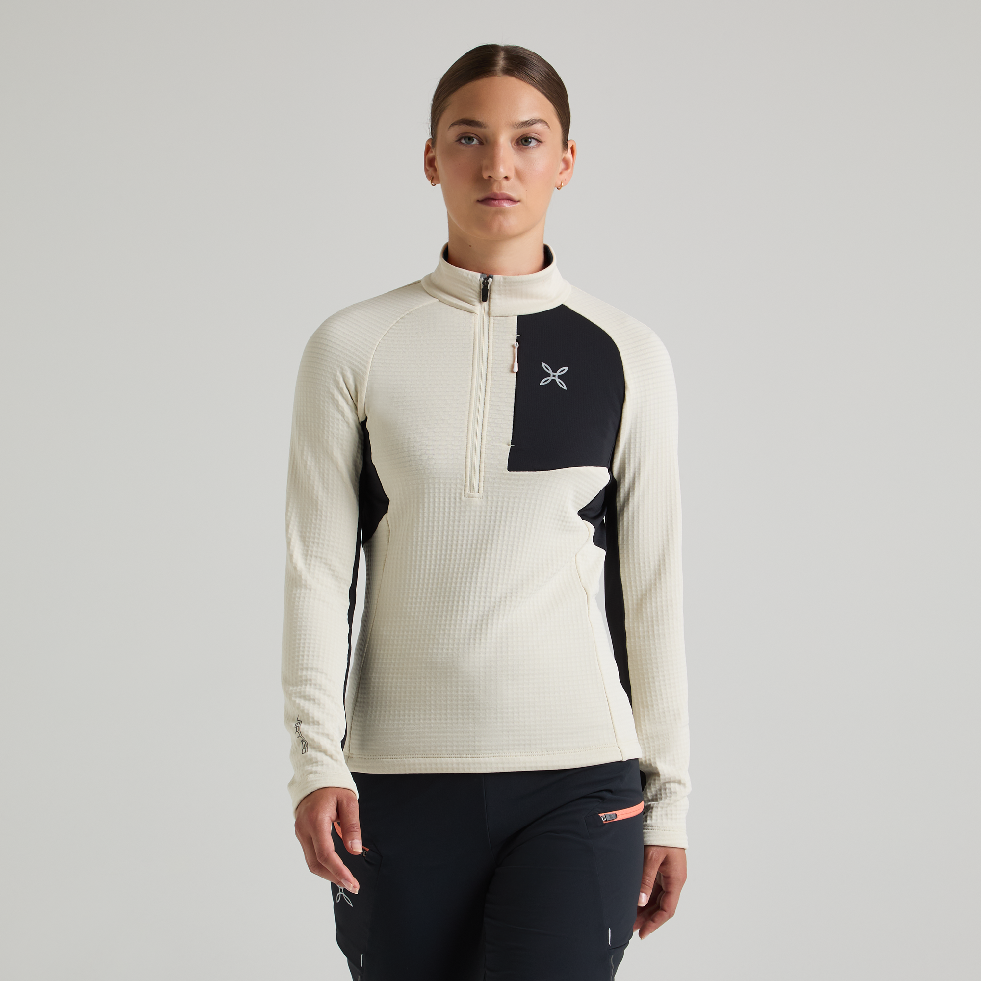 montura-stretch-color-3-zip-maglia-donna-in-polartec-power-grid image 4