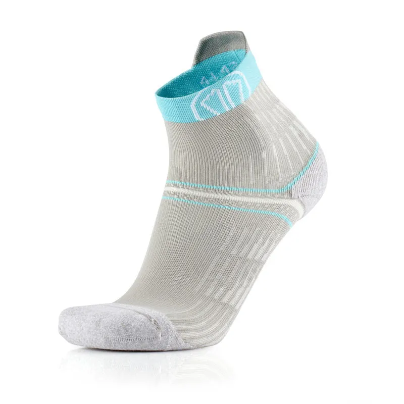 sidas-run-anatomic-comfort-donna-calze-running-grigio-turchese image 1