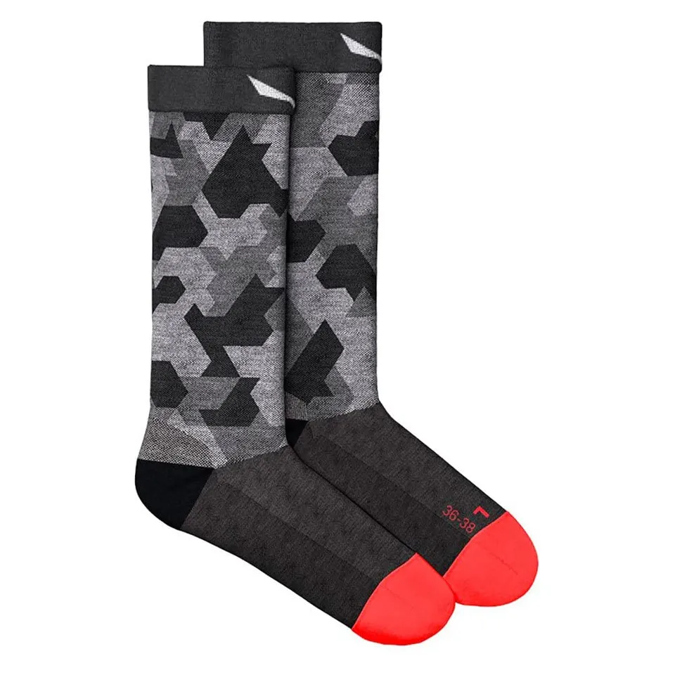 salewa-pedroc-camo-am-w-crew-sock-calzini-trekking-donna image 1