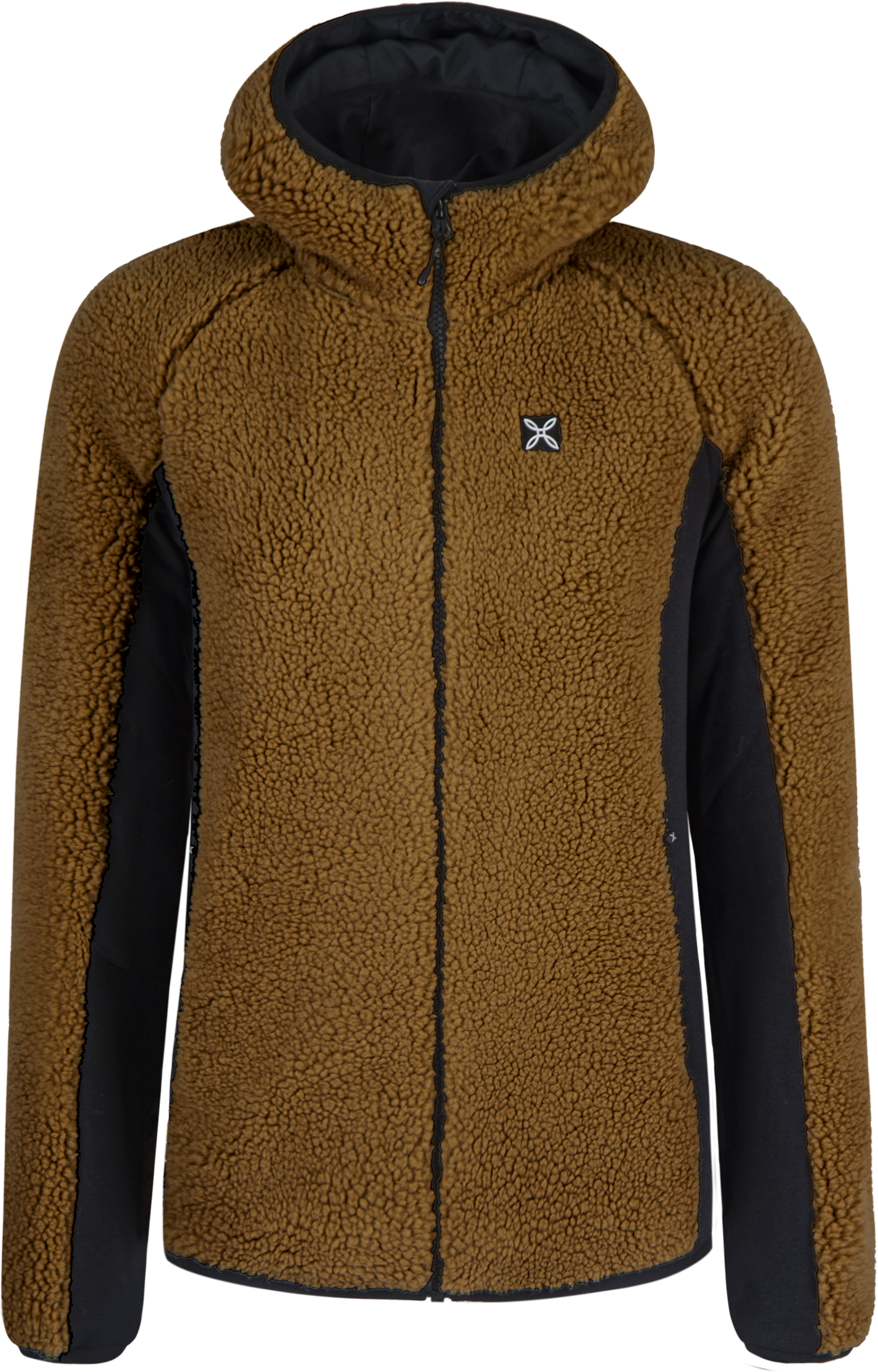 montura-sherpa-felpa-donna-con-cappuccio-zip image 2