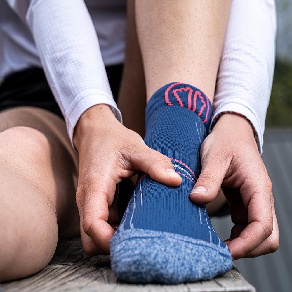 sidas-run-anatomic-comfort-donna-blue-pink-calze-running image 2