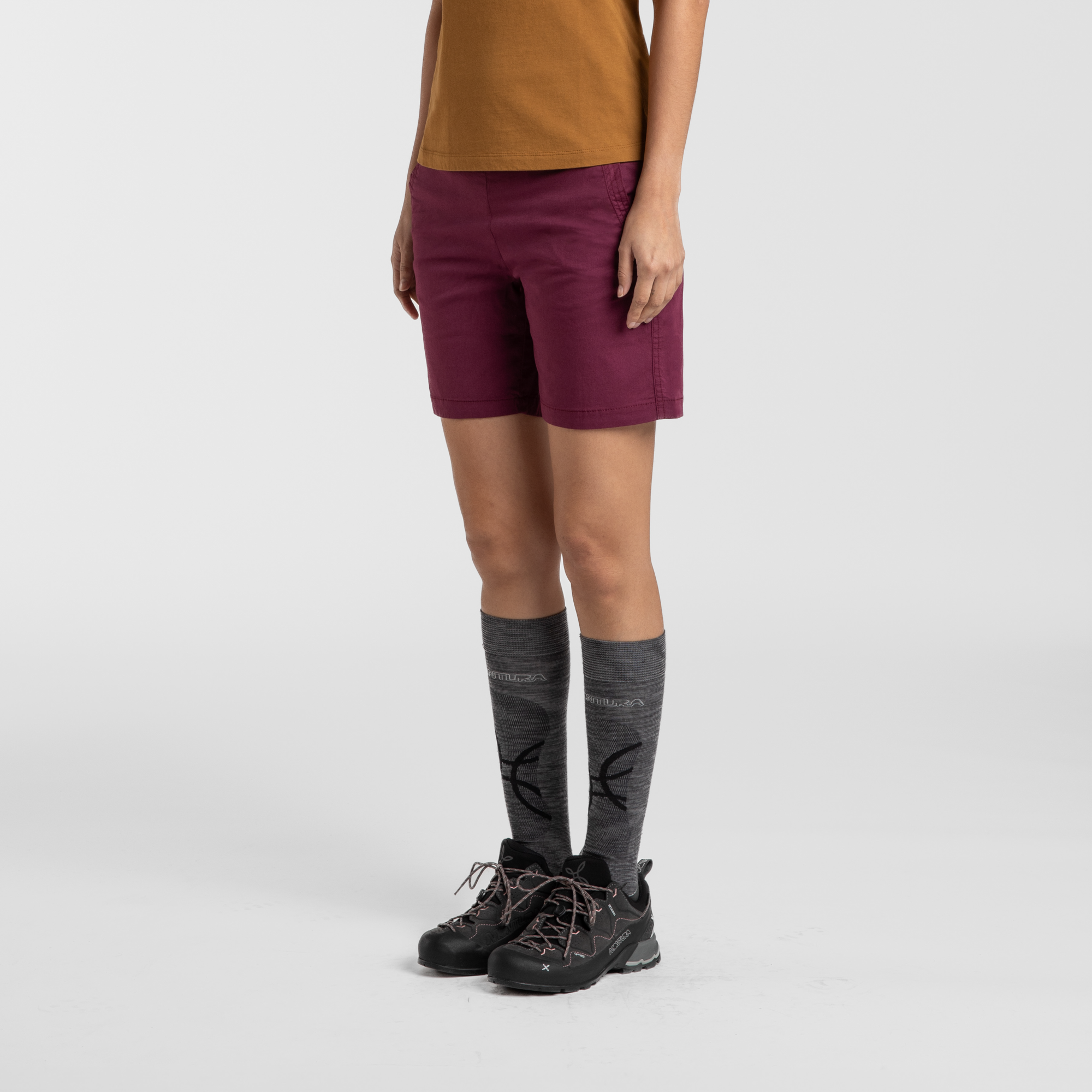 montura-coos-shorts-woman-pantaloncini-arrampicata-donna-in-cotone-stretch image 5