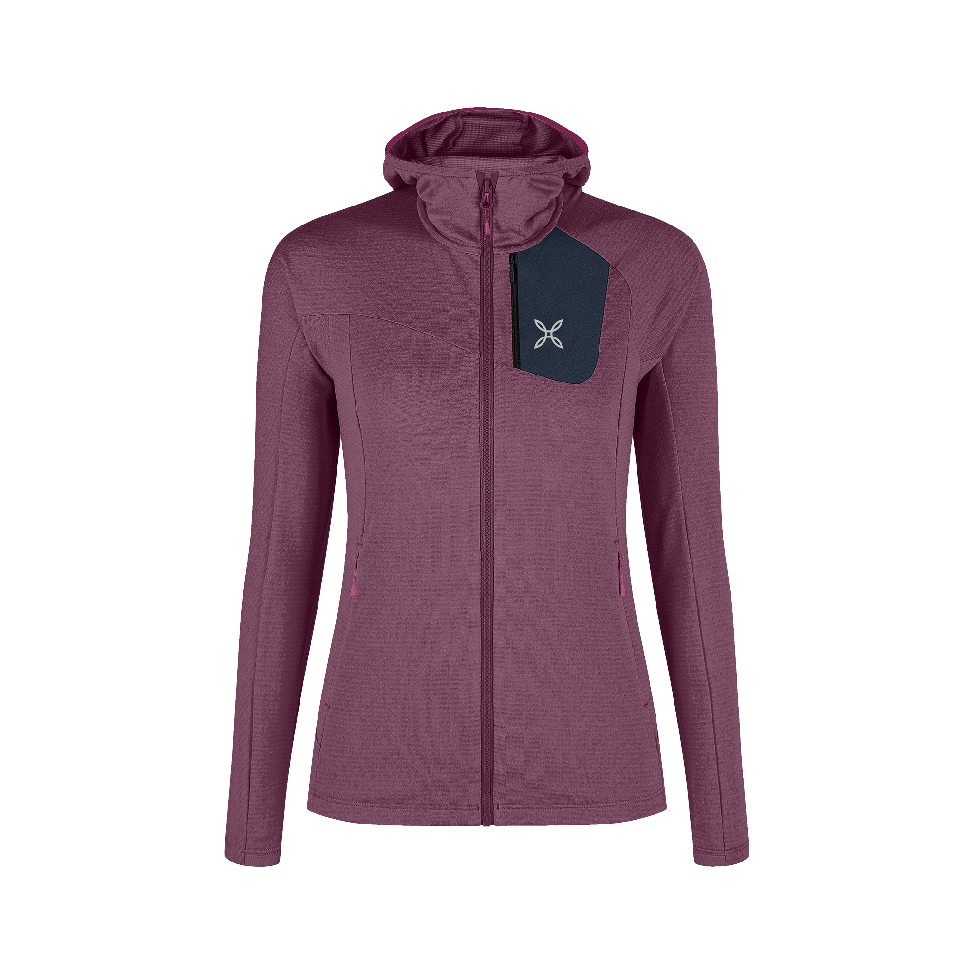 montura-vertigo-power-grid-pile-donna-con-mezza-zip image 1