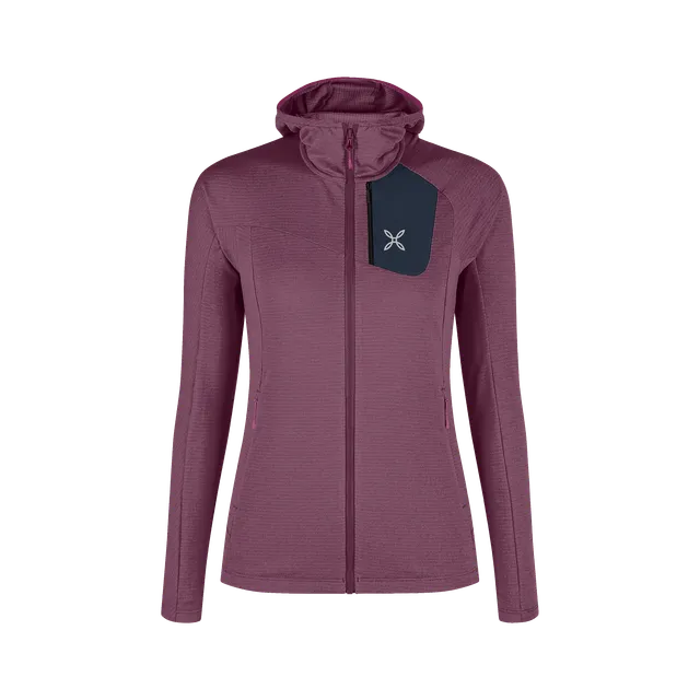 montura-vertigo-power-grid-hoodie-maglia-donna-con-zip image 1