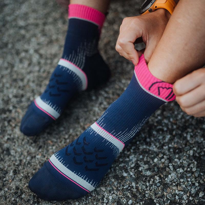 sidas-run-ultra-calze-running-blue-pink-stabilizzanti image 2