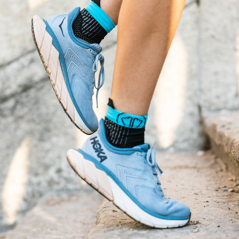 sidas-run-feel-black-turquoise-calze-running-leggere image 2