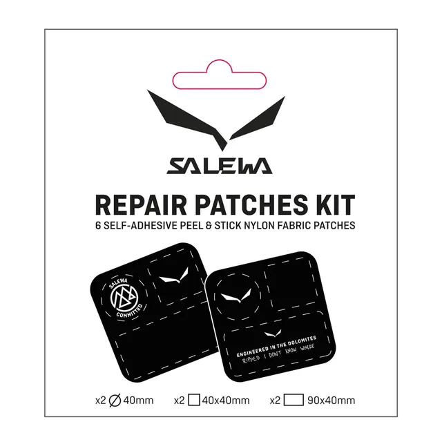 salewa-repair-patches-kit-2pcs-black-white-toppe-riparatrici image 1