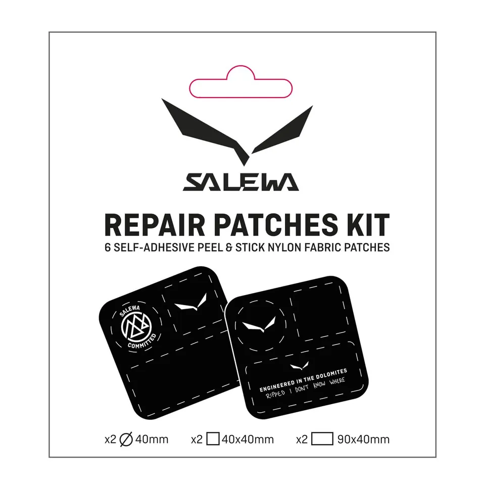 salewa-repair-patches-kit-2pcs-black-white-toppe-riparatrici image 1