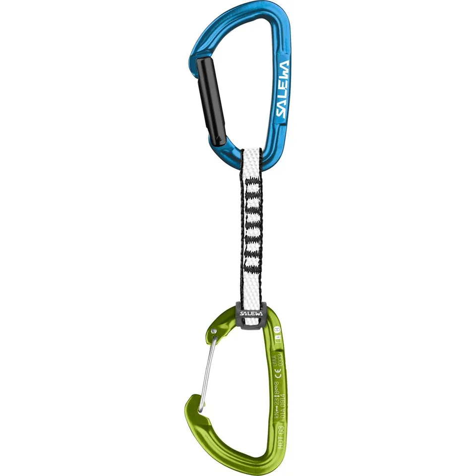 salewa-express-set-dyn-hot-g3-rinvio-arrampicata-100-mm image 1