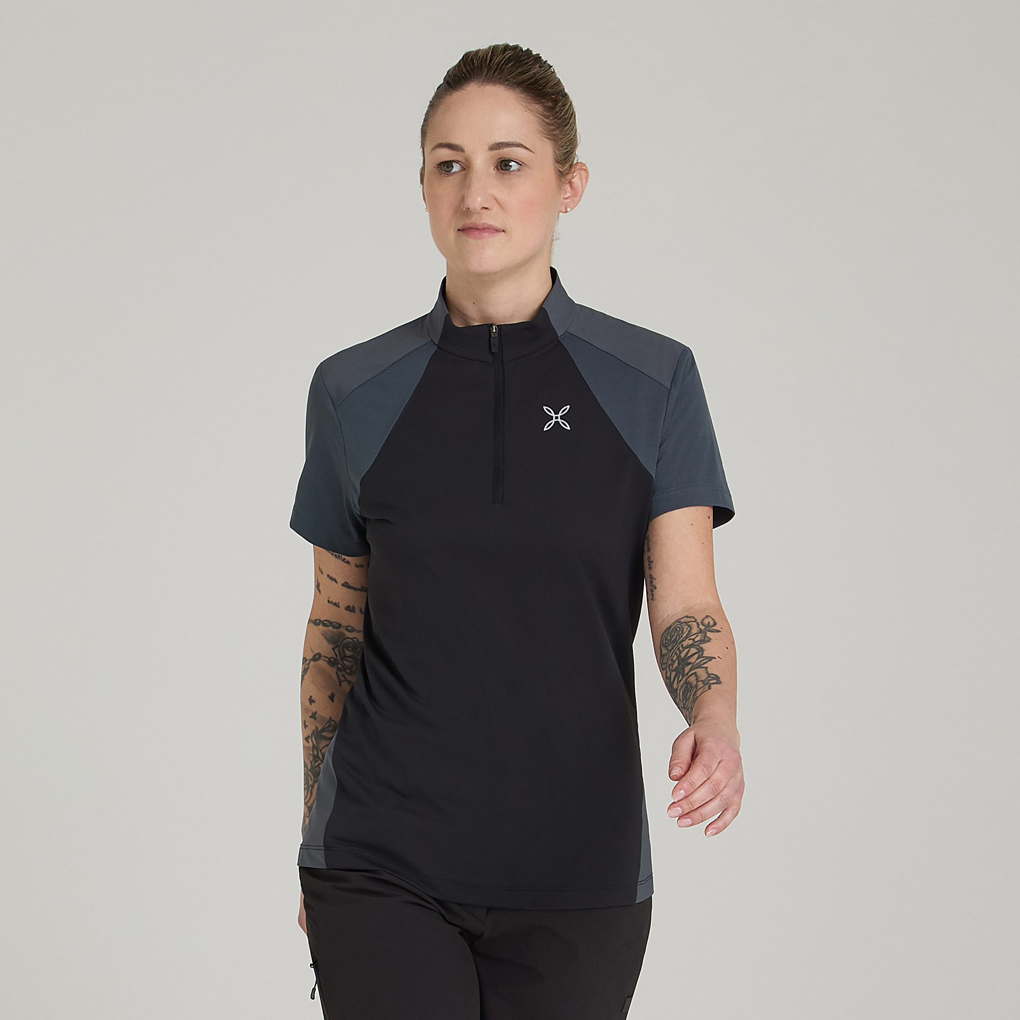montura-hade-zip-t-shirt-donna-t-shirt-tecnica-con-zip image 2