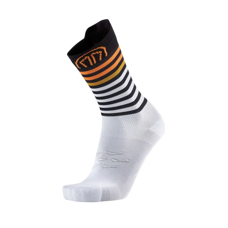 sidas-run-anatomic-light-crew-calze-running-bianco-nero image 1