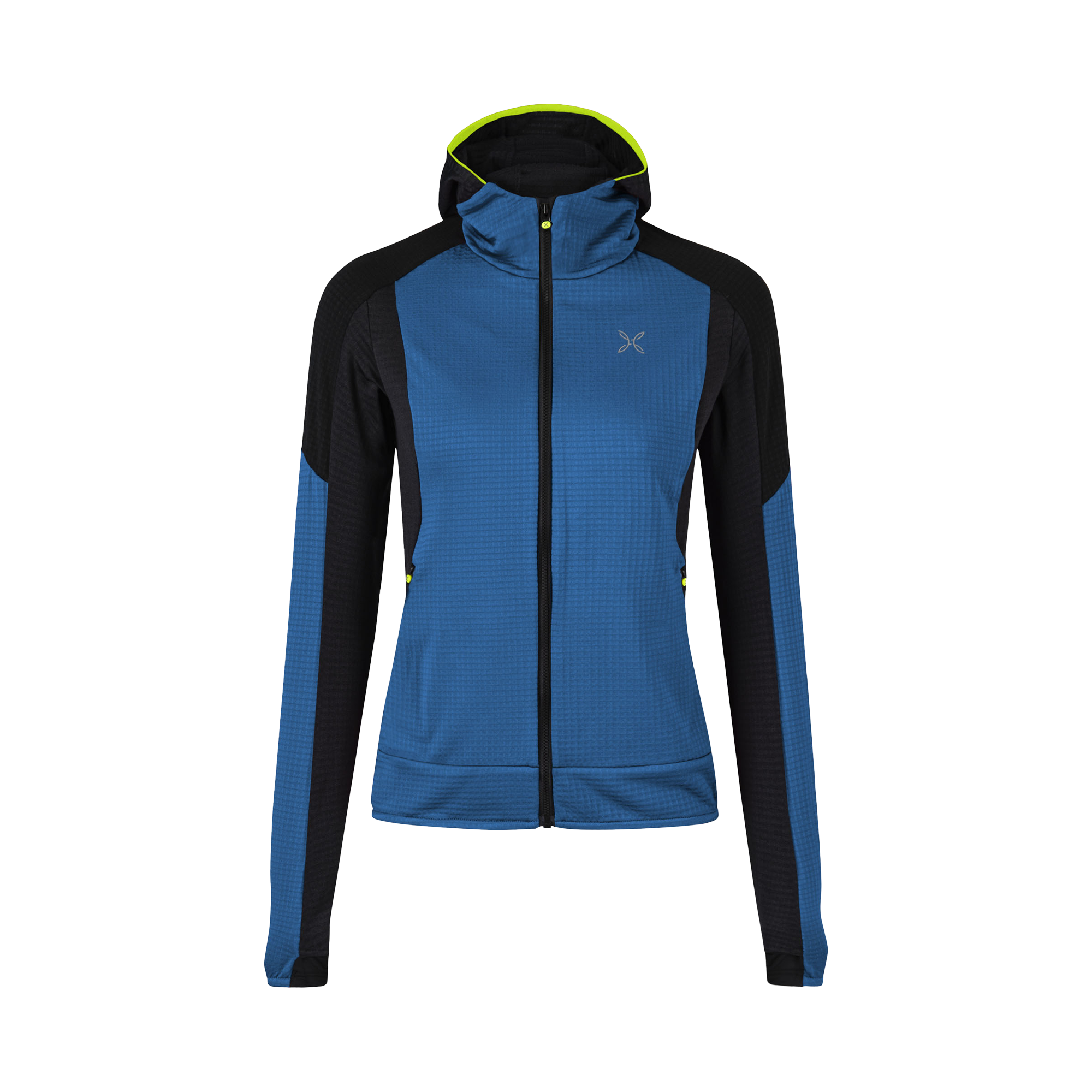 montura-stretch-color-2-maglia-woman-pile-tecnico-con-cappuccio-e-zip image 6
