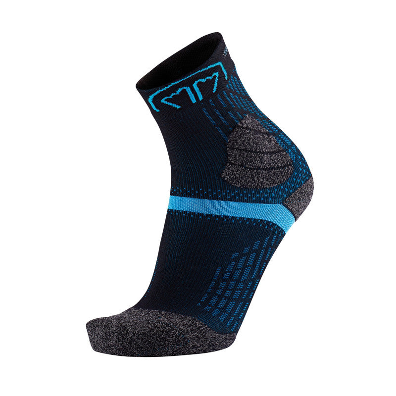 sidas-trail-double-black-turquoise-calze-trail-running-doppie image 1