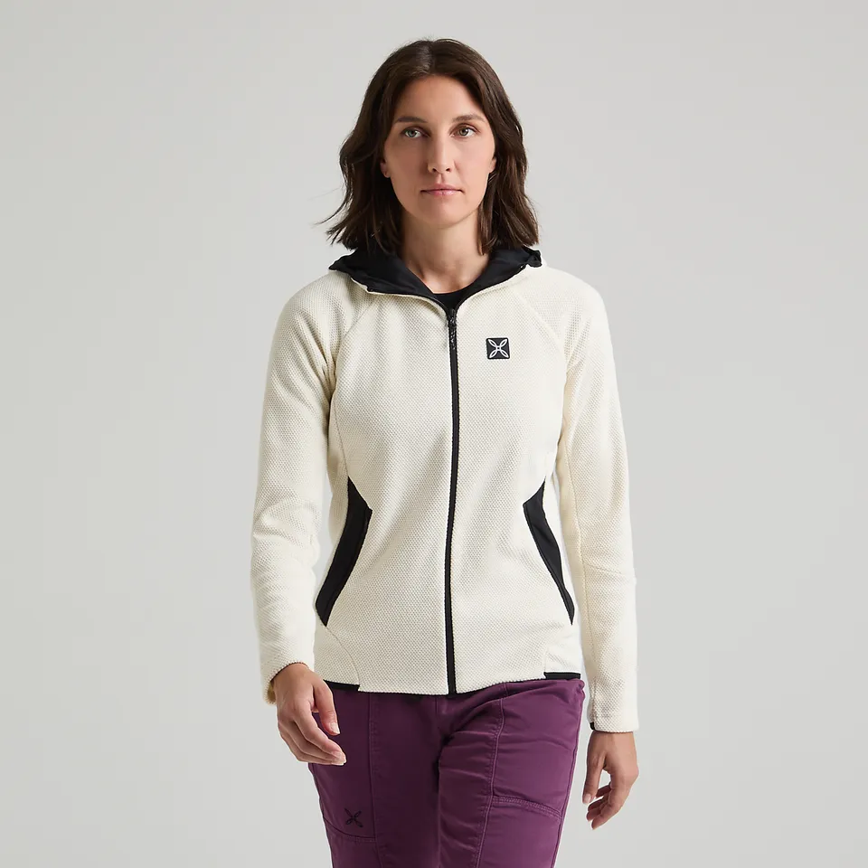 montura-argo-hooded-maglia-donna-felpa-pile-zip image 1