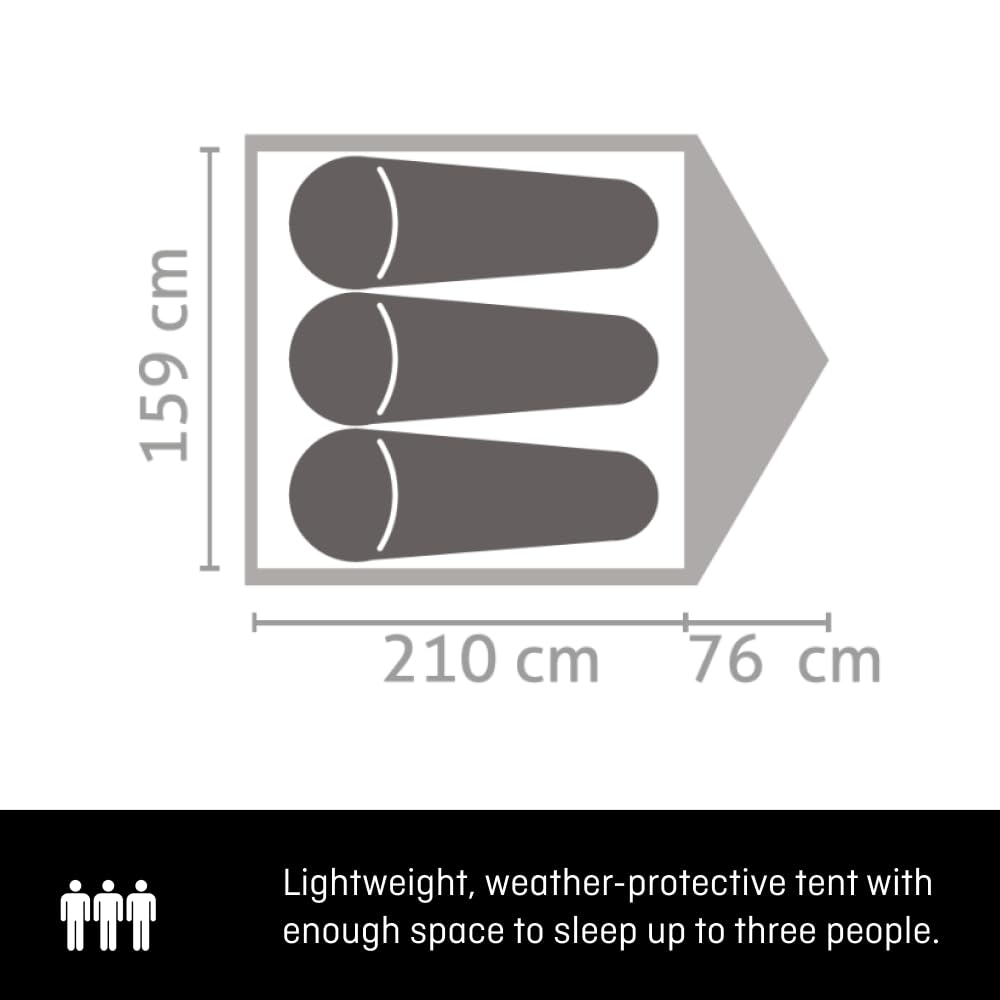 salewa-atlas-iii-tenda-trekking-3-persone-cactus-grey-3-2-kg image 3