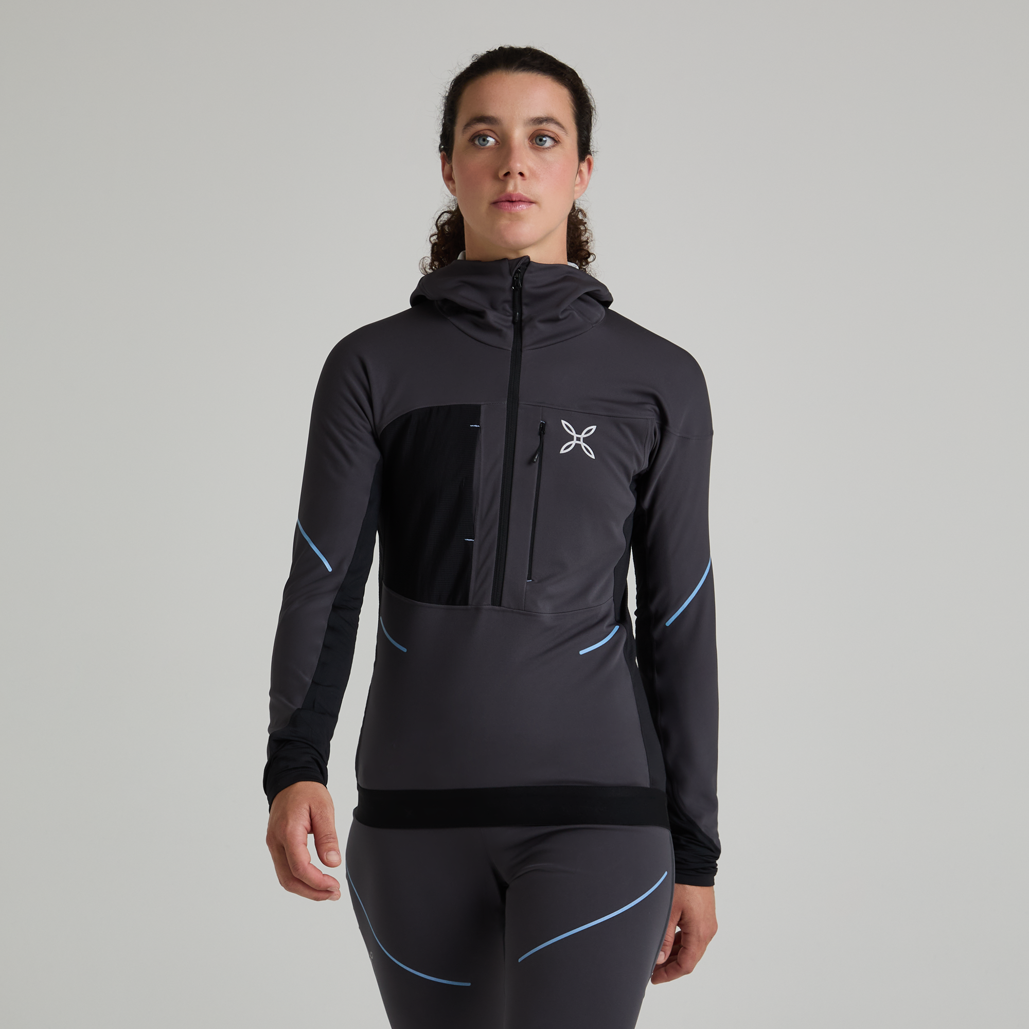 montura-ritmo-ptc-aircore-half-zip-m-w-anorak-scialpinismo-uomo-polartec image 1