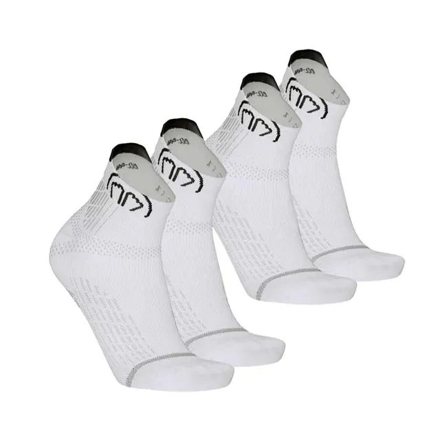 sidas-run-anatomic-ankle-calzini-running-caviglia-bianchi-set-2-paia image 1