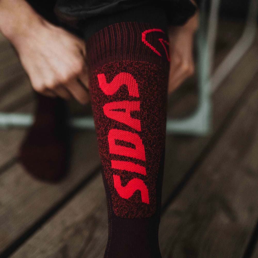 sidas-ski-expert-women-calze-sci-bordeaux image 2