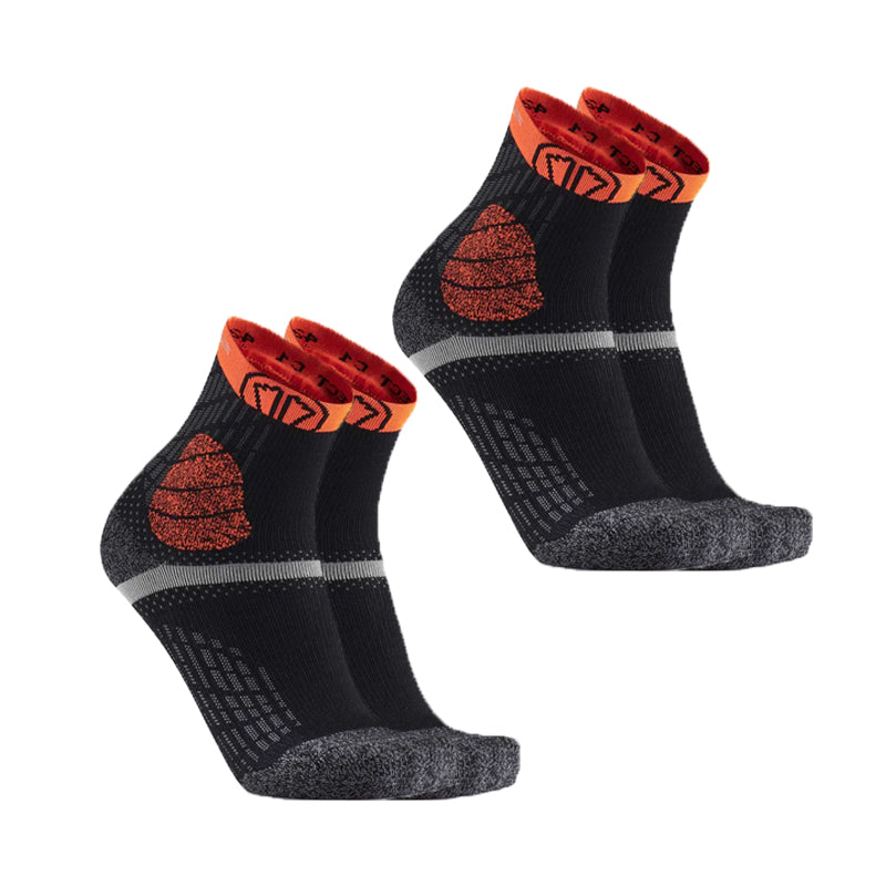 sidas-trail-protect-set-2-paia-calze-trail-running-black-orange image 1