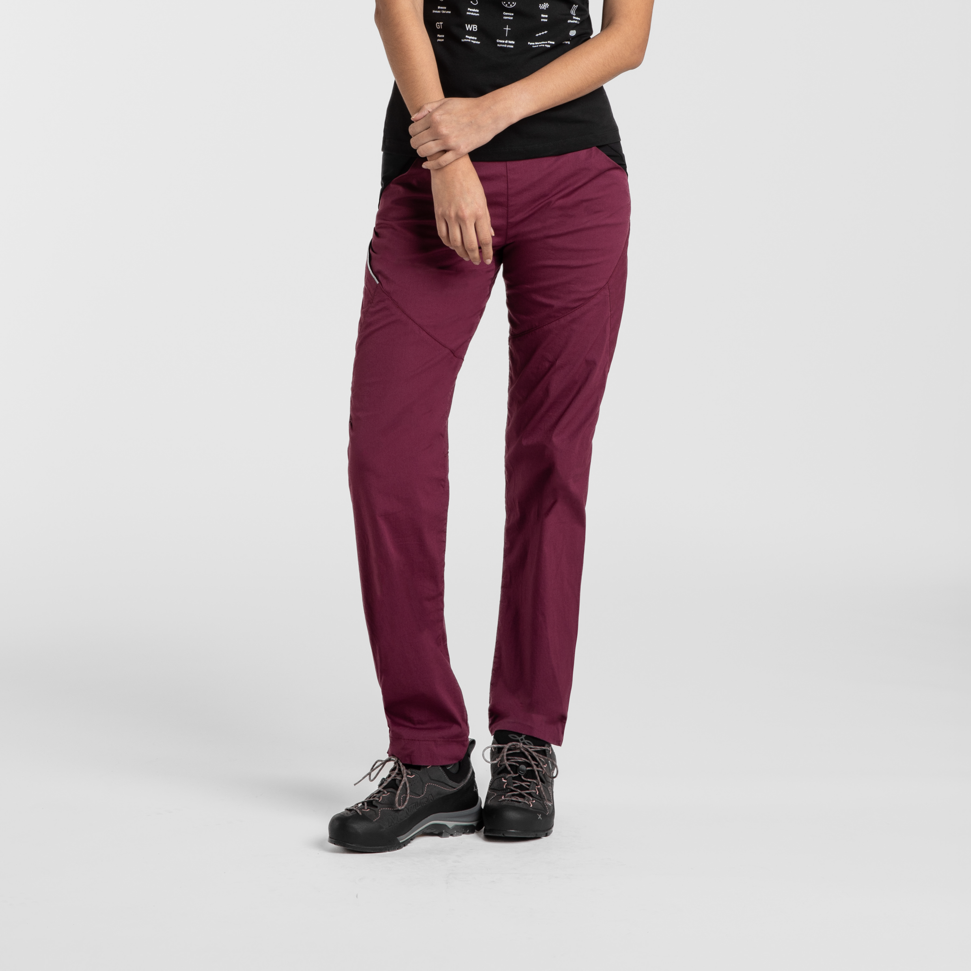 montura-guna-pants-donna-pantaloni-arrampicata-cotone-stretch image 1