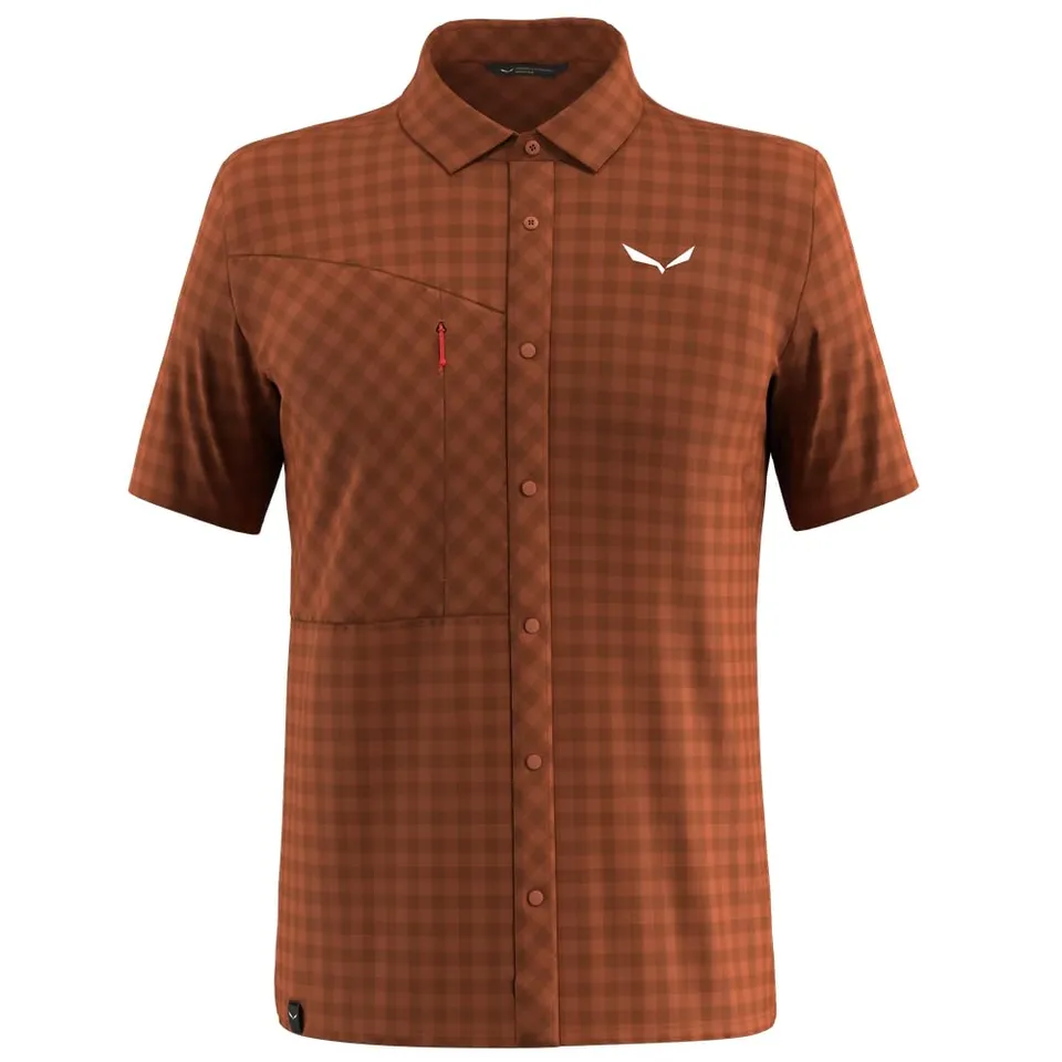 salewa-puez-dry-m-s-s-shirt-maglietta-tecnica-marrone-uomo-sport-e-tempo-libero image 1