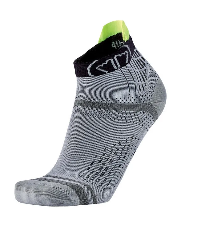 sidas-run-feel-grigio-nero-calze-running-sottili-tecniche image 1