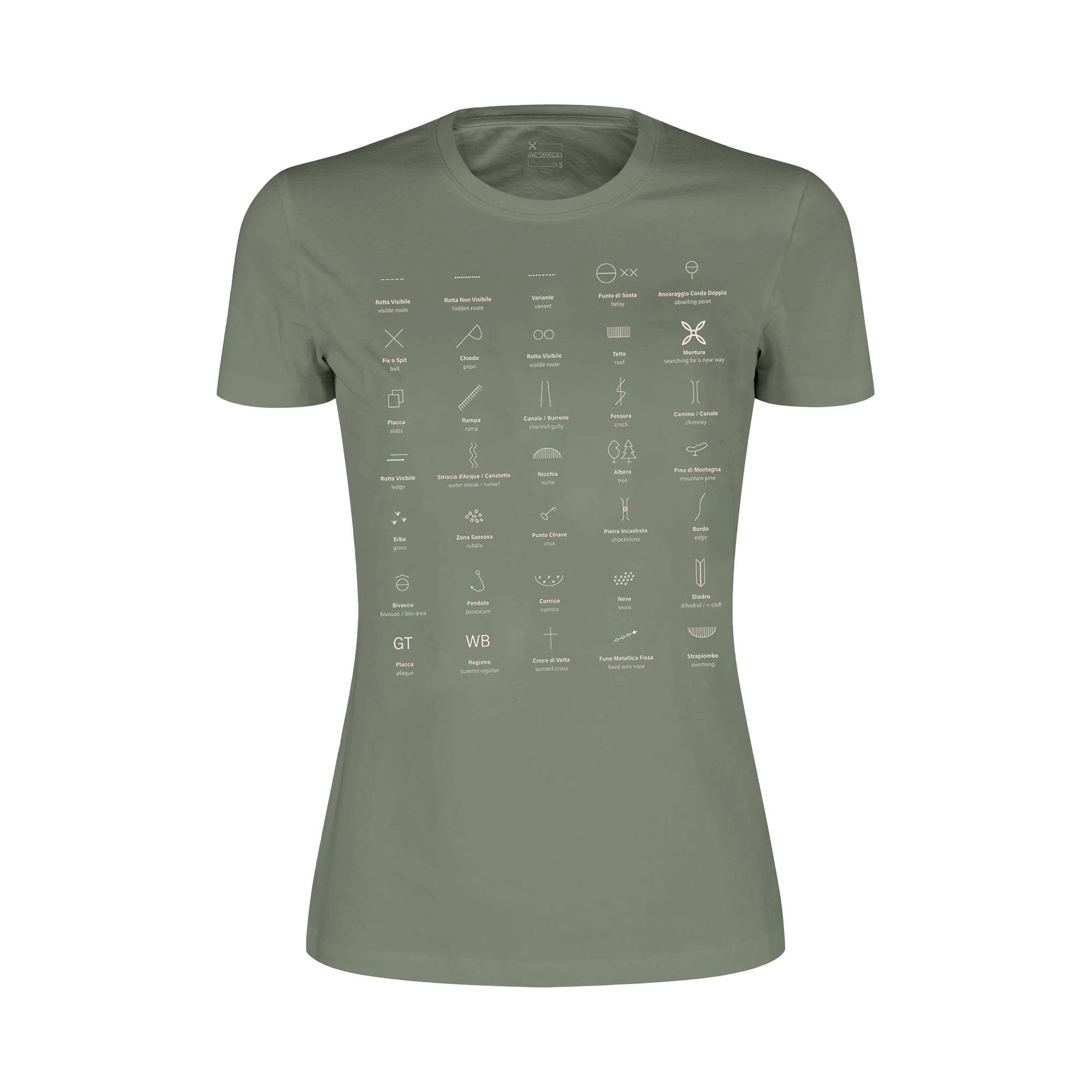 montura-topographic-t-shirt-woman-t-shirt-arrampicata-donna-cotone-bio image 5