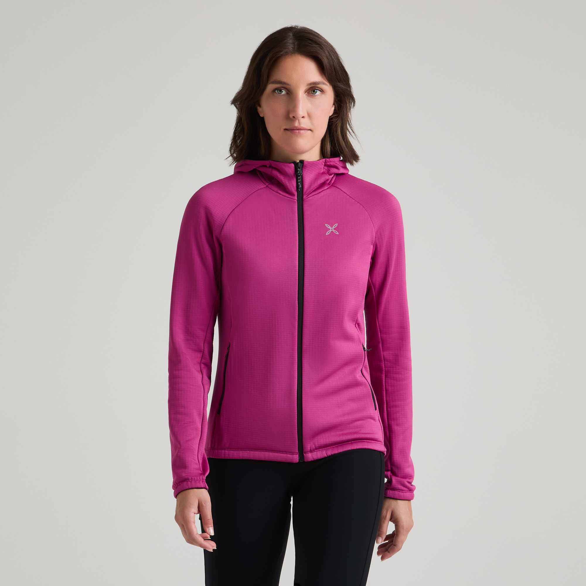 montura-fadis-grid-hooded-maglia-woman-felpa-termica-zip-con-cappuccio image 4