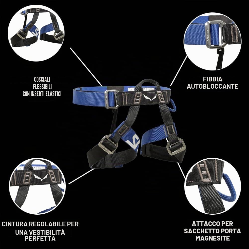 salewa-kit-via-ferrata-attac-evo-toxo-3-0-con-casco-e-imbracatura image 6