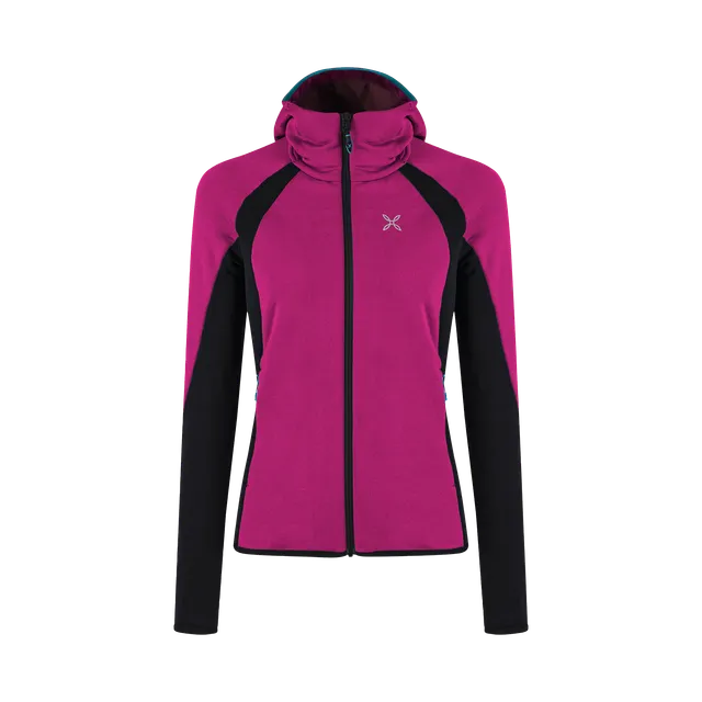 montura-altitude-maglia-donna-pile-polartec-power-stretch-pro-con-cappuccio image 1