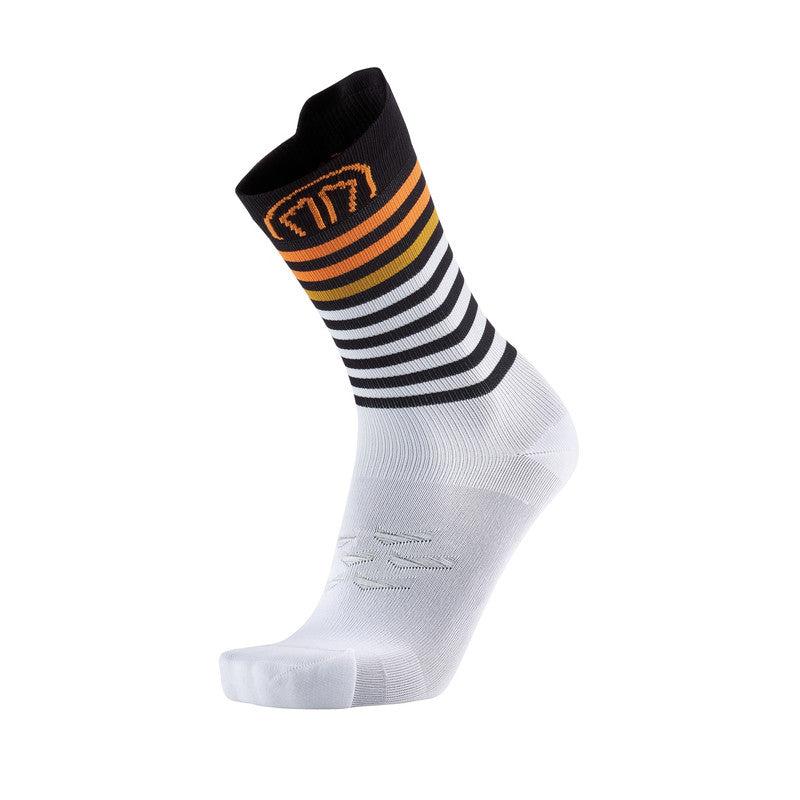 sidas-run-anatomic-light-crew-calze-running-bianco-nero image 1