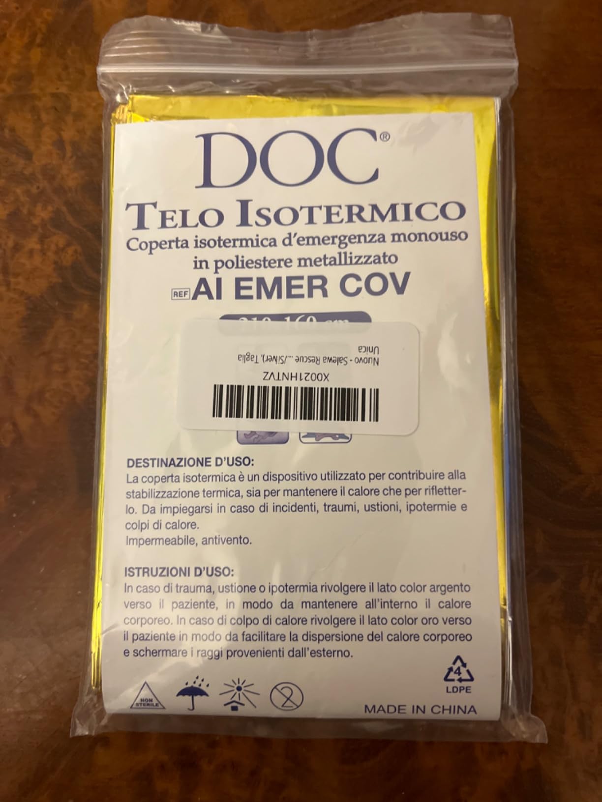 Buona coperta termica