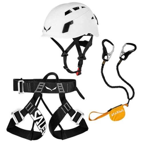 salewa-kit-via-ferrata-completo-con-imbracatura-via-ferrata-evo-casco-toxo-3-0-s image 2
