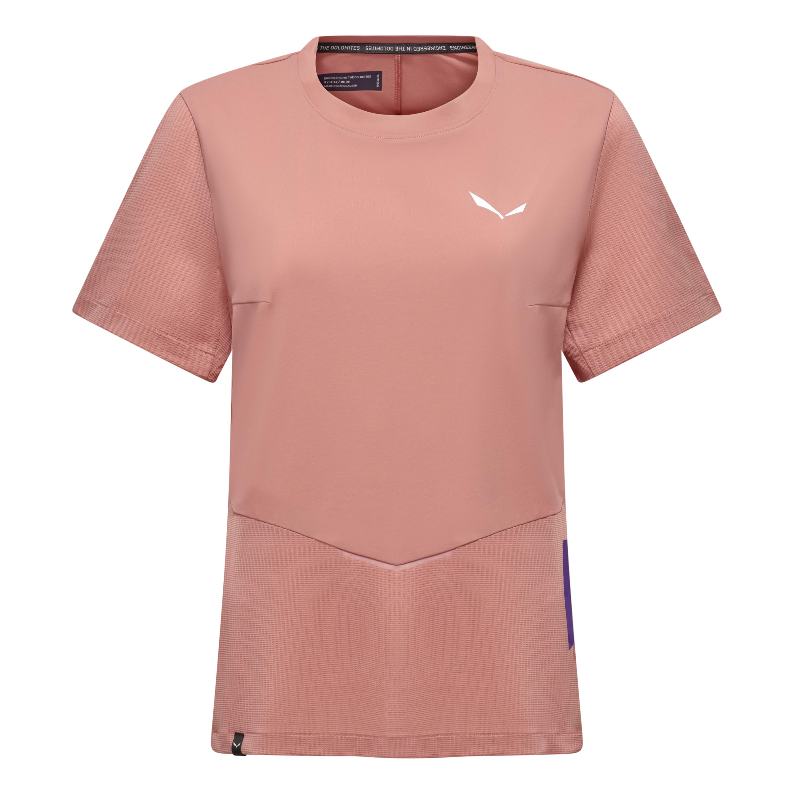 salewa-pedroc-dry-ton-hybrid-t-shirt-donna-tecnica image 7
