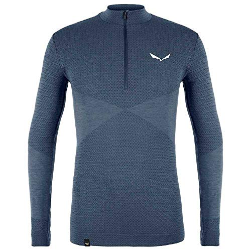 salewa-zebru-responsive-zip-t-shirt-merino-uomo image 8