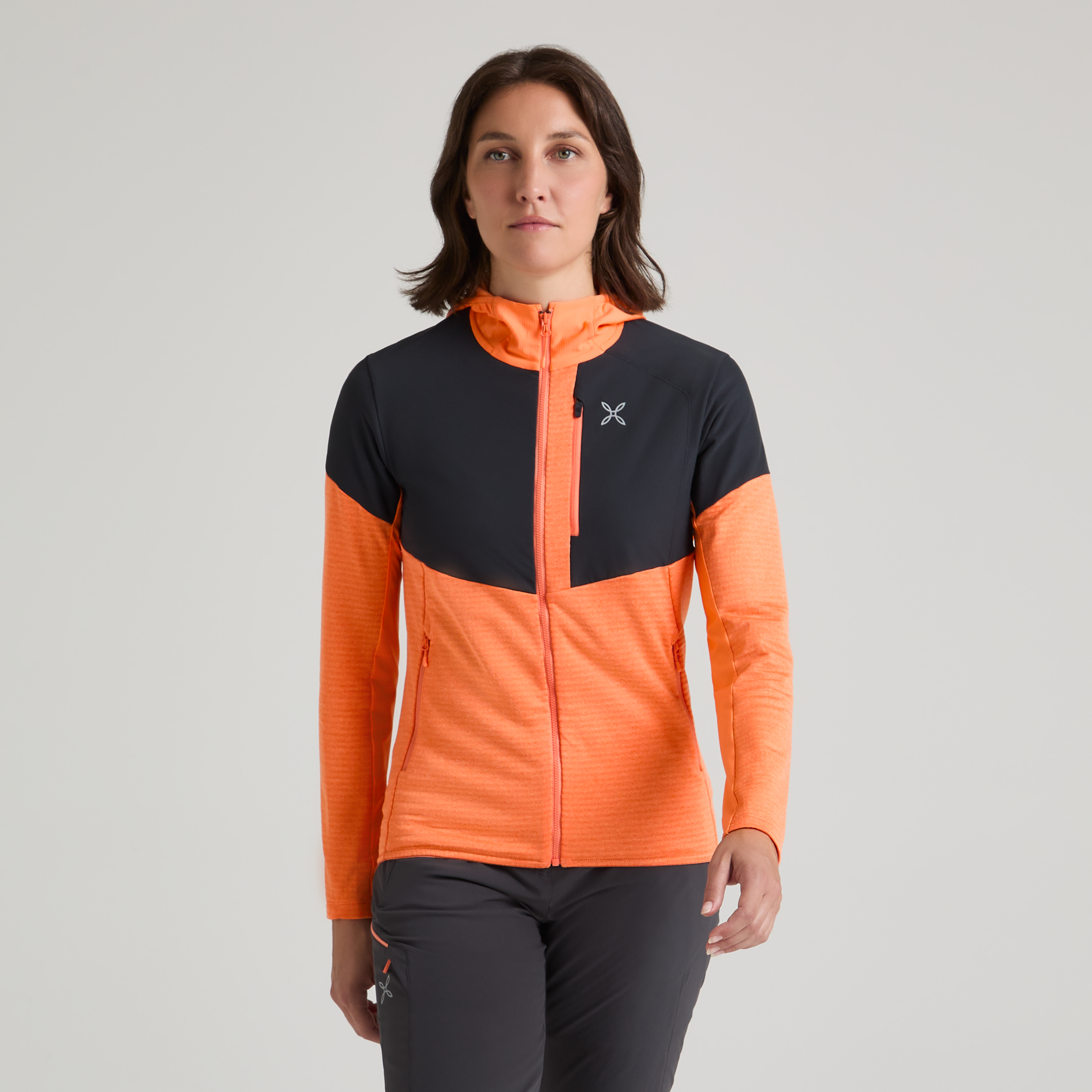 montura-thermal-grid-pro-2-maglia-donna-pile-stretch-con-cappuccio image 7