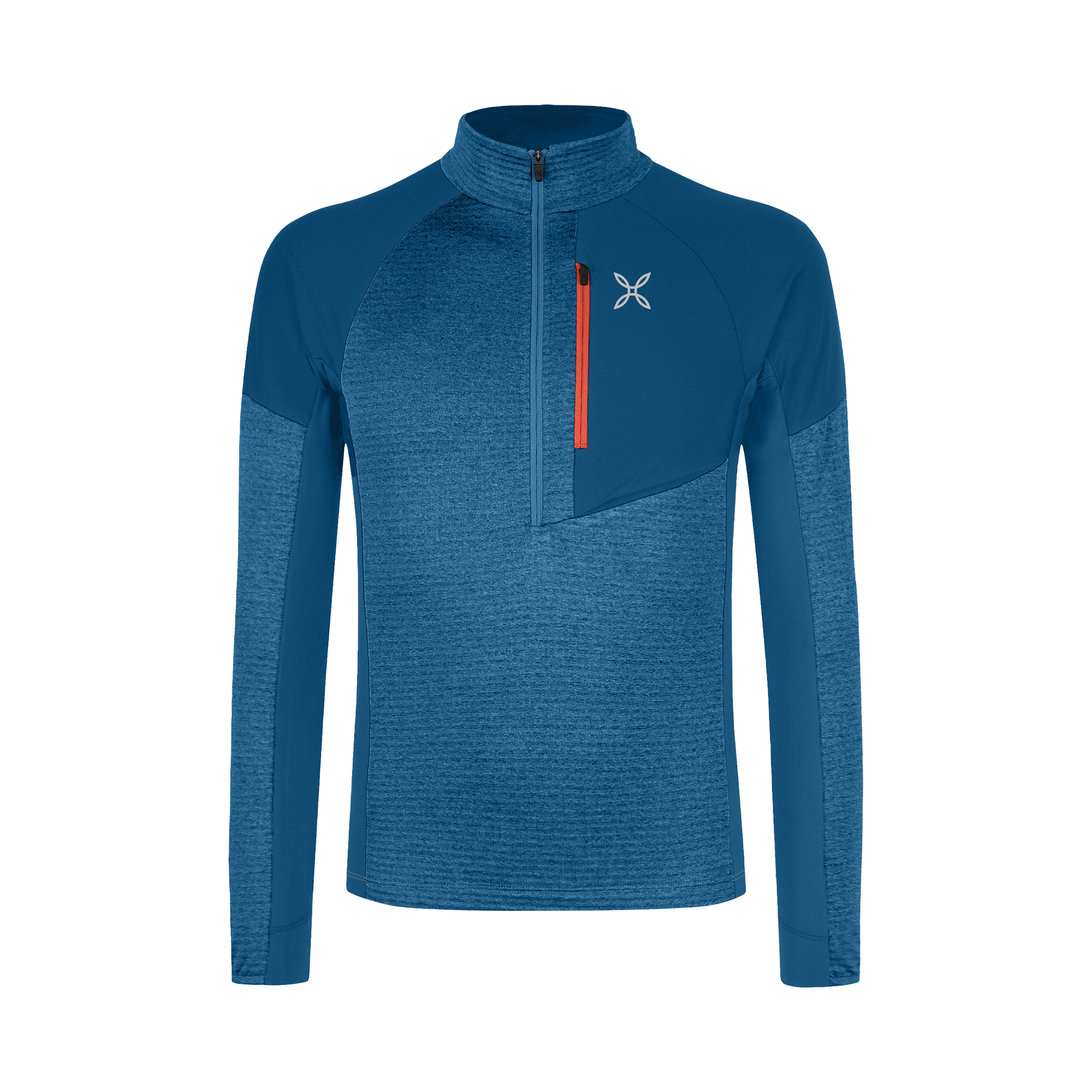 montura-thermal-grid-2-anorak-pile-mezza-zip-collo-alto-uomo image 6