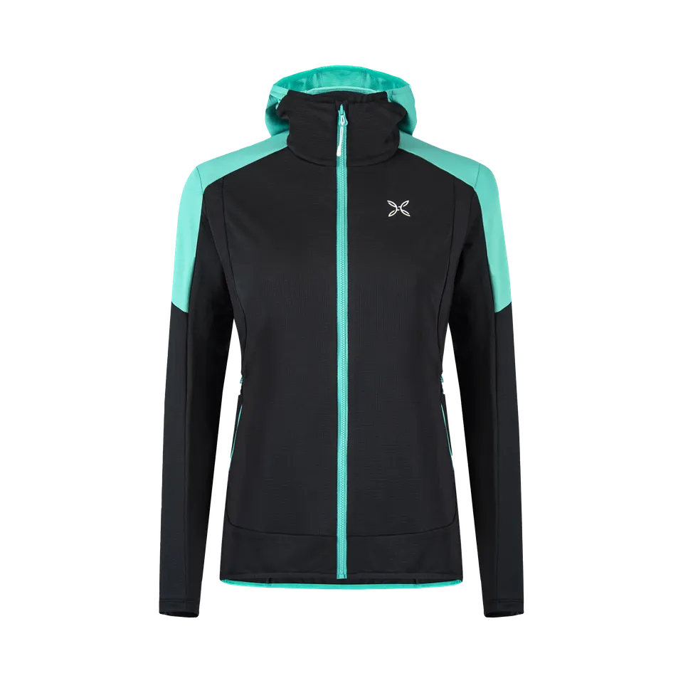 montura-light-revolution-maglia-woman-felpa-trekking-donna-con-cappuccio image 1