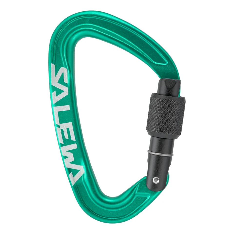 salewa-ortles-screw-carabiner-orange-moschettone-a-ghiera-a-vite-unisex image 1