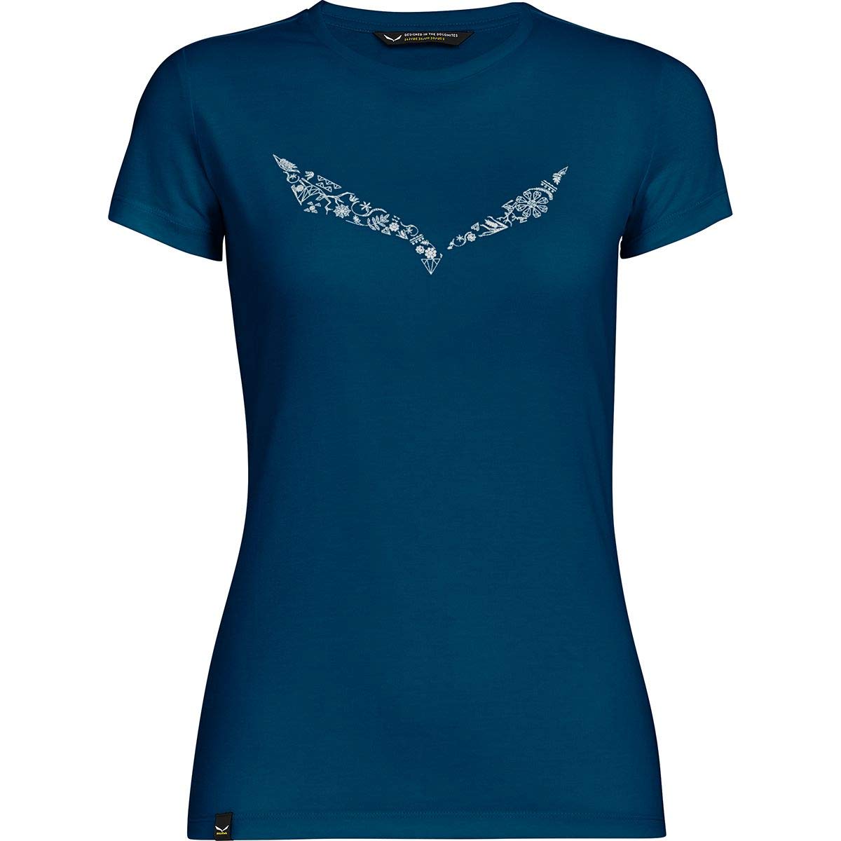 salewa-solid-dri-rel-maglia-sportiva-donna-a-maniche-corte image 8